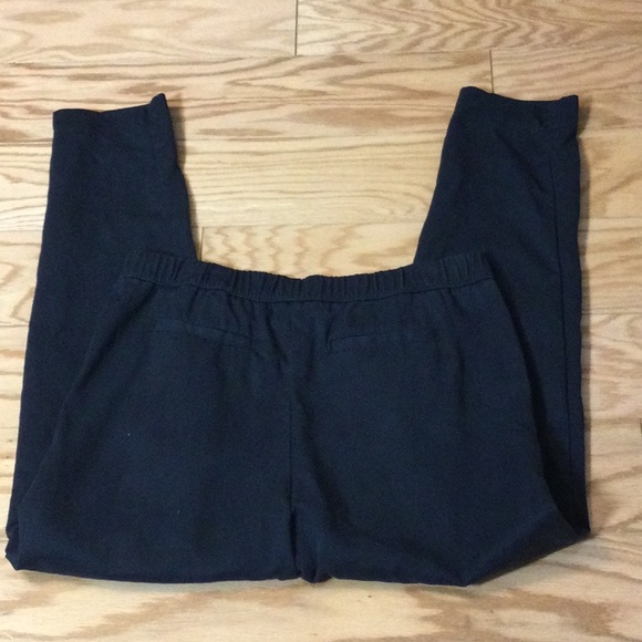 M CAbi Bianca washed black tapered drawstring pull on pants - Picture 3 of 16